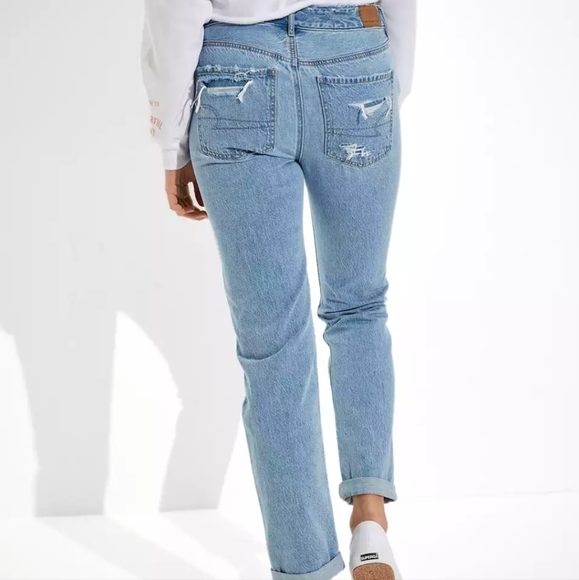 NWOT AE Low-Rise Tomgirl Jean / size 8 - Picture 4 of 5